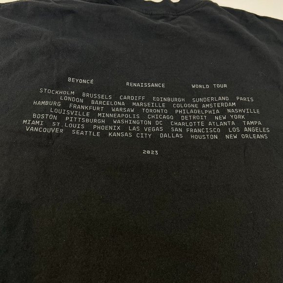 Beyonce Renaissance World Tour Graphic Tee - Picture 4 of 6